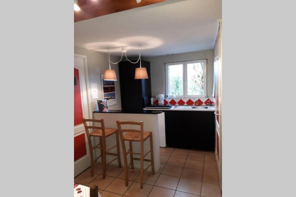 Maisonnette à la campagne 65 m2 Baudre Exterior foto