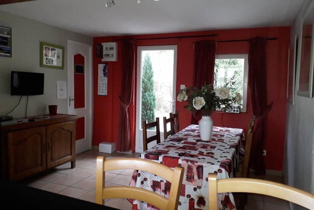 Maisonnette à la campagne 65 m2 Baudre Exterior foto